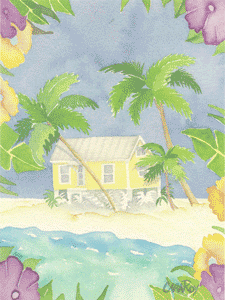 Fiji House - Yellow